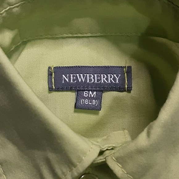 ❄️ 6m | Newberry | Long Sleeved Button Down Shirt - Picture 3 of 4